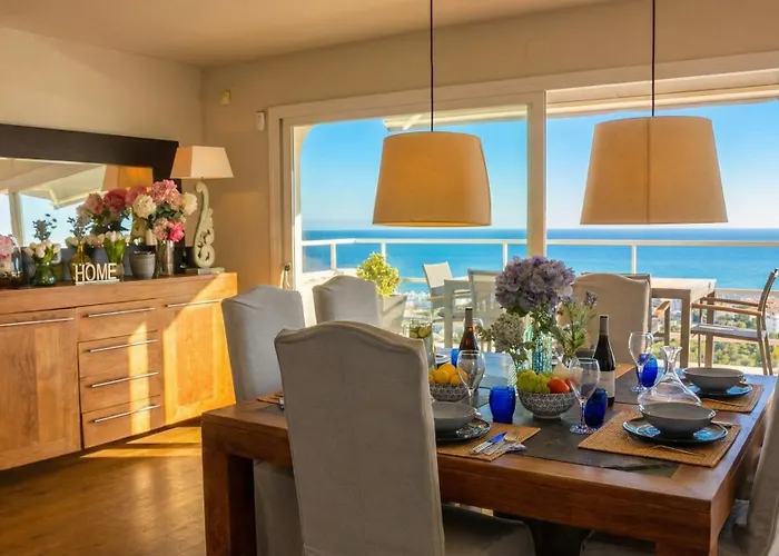 Altavista Amazing View South Oriented Calm Area Ac 2 Minutes Drive And 18 Minutes Walk * 锡切斯